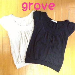 グローブ(grove)のgrove Tシャツ2枚セット(Tシャツ(半袖/袖なし))