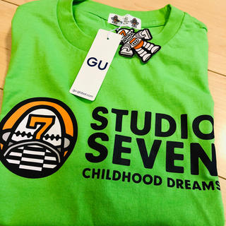 ジーユー(GU)のstudio seven ヘビーウェイトビッグT Sサイズ(Tシャツ/カットソー(半袖/袖なし))