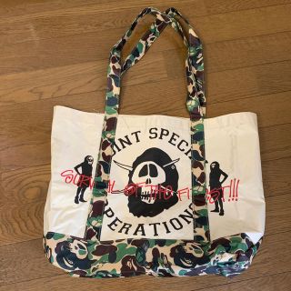 ステューシー(STUSSY)のA BATHING APE ×STUSSYトートバッグ(トートバッグ)