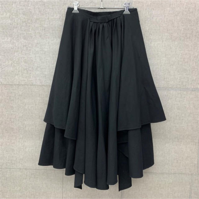 Yohji Yamamoto(ヨウジヤマモト)のYOHJI YAMAMOTO +NOIR/ヨウジヤマモト プリュス ノアール レディースのスカート(ロングスカート)の商品写真