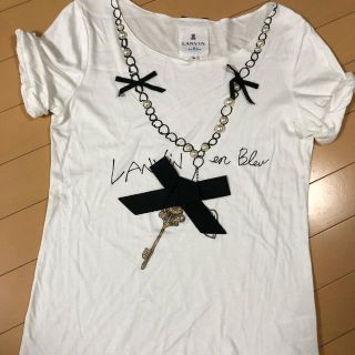 ランバンオンブルー(LANVIN en Bleu)のランバンオンブルー  Tシャツ(Tシャツ(半袖/袖なし))