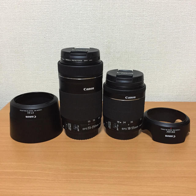 極美品 CANON ダブルズームレンズ セット