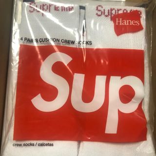 シュプリーム(Supreme)のsupreme hanes socks 靴下(その他)