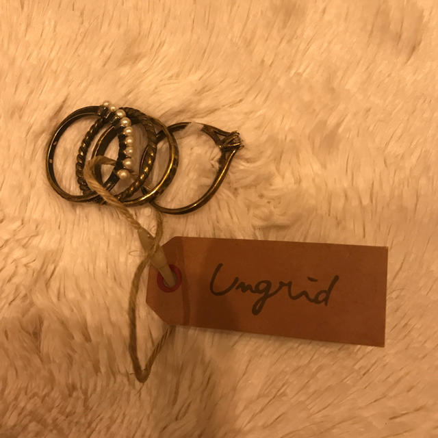 Ungrid(アングリッド)のアングリット 指輪 レディースのアクセサリー(リング(指輪))の商品写真