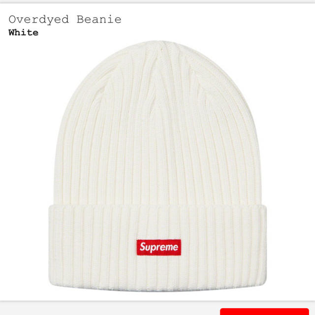 19SS Supreme Overdyed Beanie