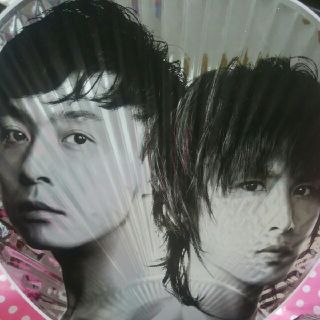 キンキキッズ(KinKi Kids)の美品 ☆ KinKi Kids ジャンボうちわ カウントダウン2009-2010(アイドルグッズ)