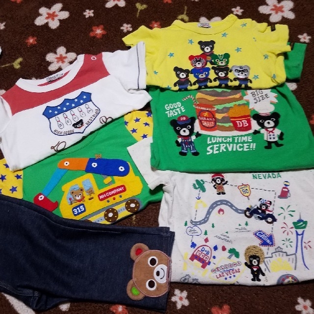 【メール便不可】 mikihouse 90 パンツ Tシャツ ミキハウス♡ダブルB - Tシャツ/カットソー 【メール便不可】 mikihouse 90 パンツ Tシャツ ミキハウス♡ダブルB - Tシャツ/カットソー