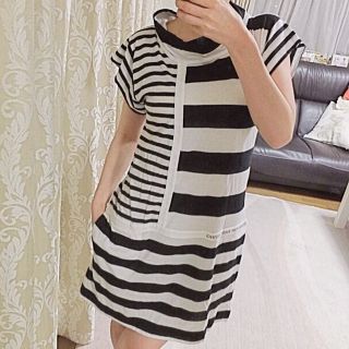 マックスマーラ(Max Mara)のボーダーTシャツワンピース♡(ミニワンピース)