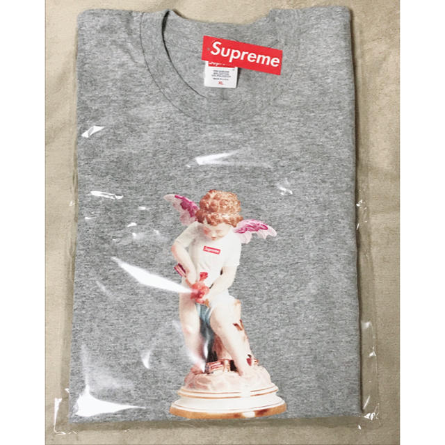 Supreme(シュプリーム)のSupreme Cupid Tee Heather Grey 2019SS メンズのトップス(Tシャツ/カットソー(半袖/袖なし))の商品写真