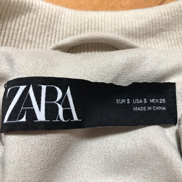 ZARA スエード調 オーバーサイズボンバージャケット 2