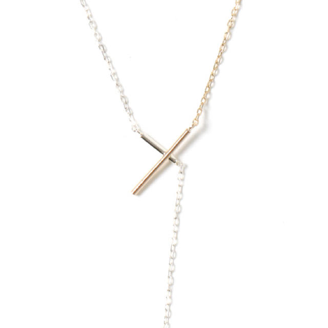 10K THIN CROSS CHAIN NECKLACE 1