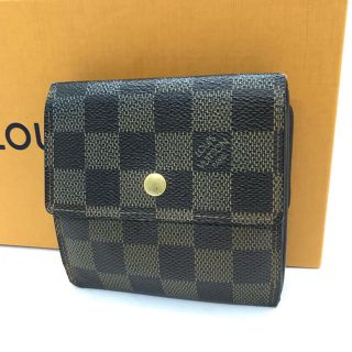 LOUIS VUITTON - ⭐︎セール⭐︎ ルイヴィトン Wホック財布 ダミエ Louis Vuittonの通販｜ラクマ