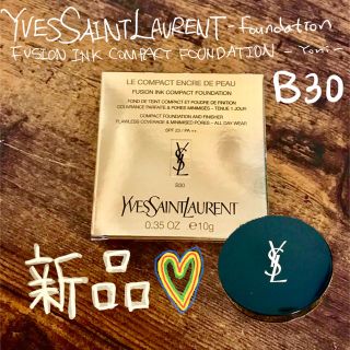 イヴサンローランボーテ(Yves Saint Laurent Beaute)のイヴ・サンローラン ファンデーション アンクル ポー コンパクトB30 新品(ファンデーション)