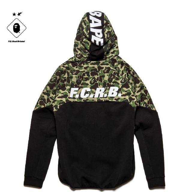 F.C.R.B.(エフシーアールビー)のBAPE  SOPH  F.C.R.B.  ジップフーディー XL メンズのトップス(パーカー)の商品写真