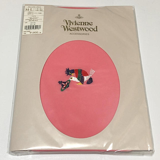 Vivienne Westwood(ヴィヴィアンウエストウッド)のヴィヴィアン タイツ ピーチ チキン レディースのレッグウェア(タイツ/ストッキング)の商品写真