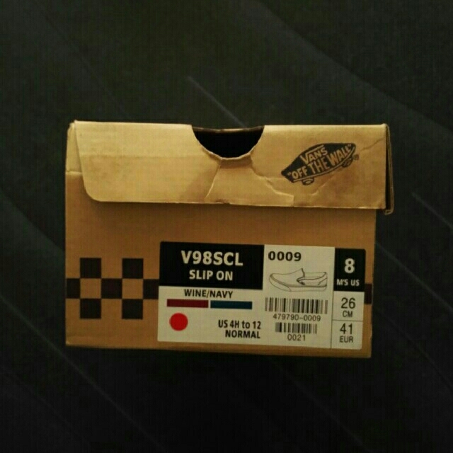 VANS(ヴァンズ)のキム様専用　新品　VANS スリッポン　26.0cm バンズスリッポン メンズの靴/シューズ(スリッポン/モカシン)の商品写真