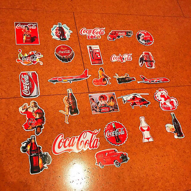 コカ・コーラ - コカ・コーラ 防水ステッカー シール 26枚セットの通販 by yu-'s shop｜コカコーラならラクマ