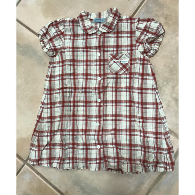 papp(パプ)の更にお値下げしました！PAPP  ワンピース  95 キッズ/ベビー/マタニティのキッズ服女の子用(90cm~)(ワンピース)の商品写真