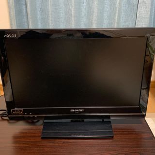 シャープ(SHARP)のSHARP AQUOS LED 19型(テレビ)