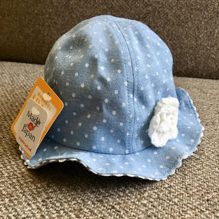 アカチャンホンポ(アカチャンホンポ)の新品！女の子用デニム帽子👒(帽子)