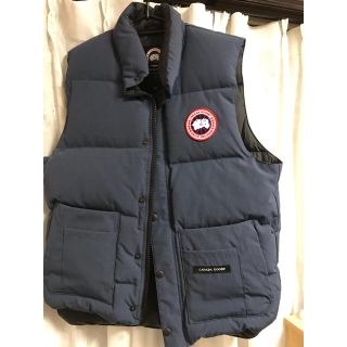 カナダグース(CANADA GOOSE)のアントマン009様専用canada goose ダウンベスト ネイビーS(ダウンベスト)