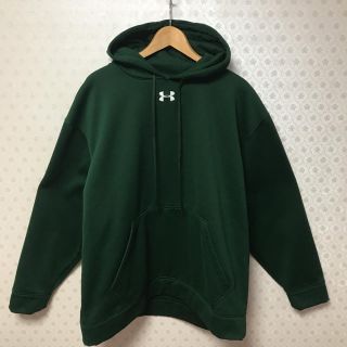 アンダーアーマー(UNDER ARMOUR)の💕アンダーアーマー💕ダークグリーン💕プルオーバーパーカー(パーカー)