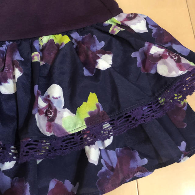 ANNA SUI mini(アナスイミニ)のANNA SUImini 140(130)♡新品未使用 キッズ/ベビー/マタニティのキッズ服女の子用(90cm~)(スカート)の商品写真