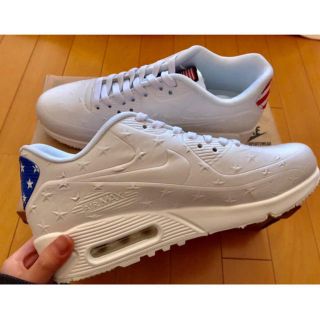 ナイキ(NIKE)の【新品未使用】NIKE ナイキ AIRMAX エアマックス90 星条旗(スニーカー)