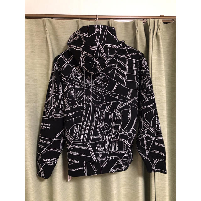 Supreme Gonz Embroidered Map Hooded 1
