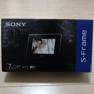 ソニー(SONY)のSONY S-Frame デジタルフォトフレーム DPF-X75(フォトフレーム)