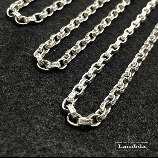 Chrome Hearts - 新品 シルバー925 ペーパーチェーン ネックレス 50cm ...