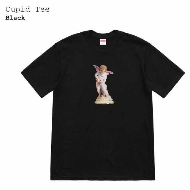 【XLサイズ】Supreme 19ss Cupid Tee BlackTシャツ/カットソー(半袖/袖なし)