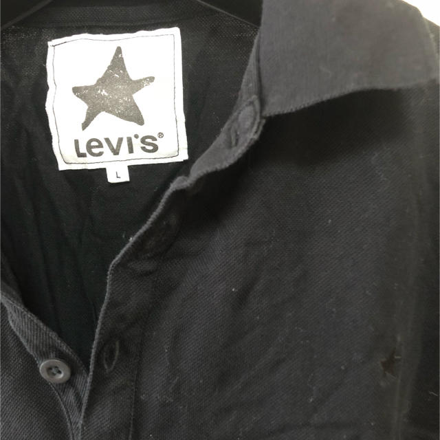 Levi's(リーバイス)のリーバイス 黒ポロシャツ^ ^  レディースのトップス(ポロシャツ)の商品写真