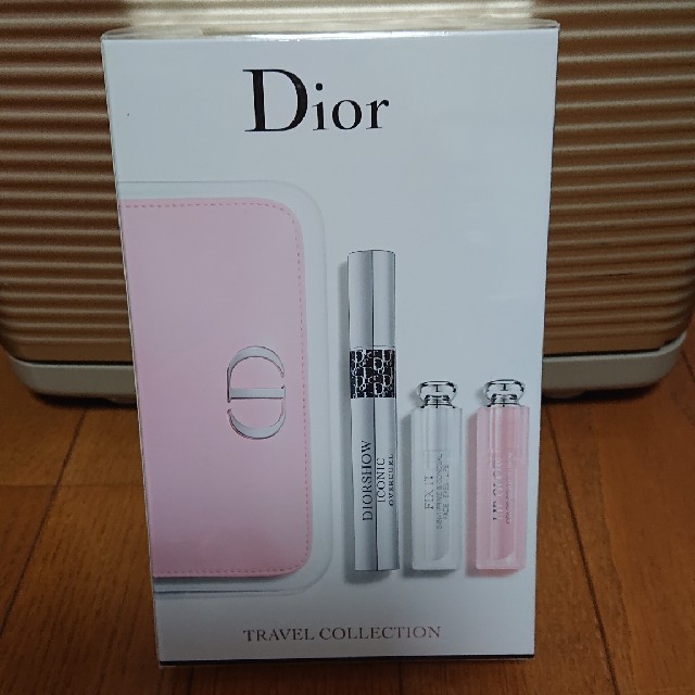 Dior ポーチセット　マスカラ/リップグロウ/フィックスイット002