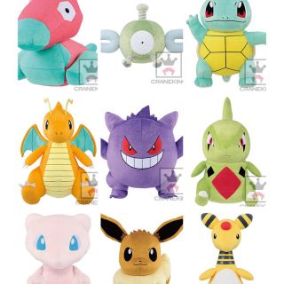 ポケモン(ポケモン)の※各2,000円※ポケットモンスター サン＆ムーン めちゃでかぬいぐるみ(ぬいぐるみ)