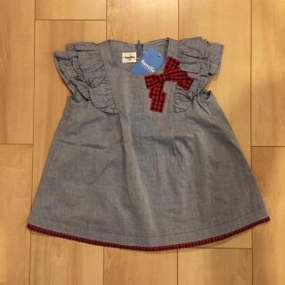 ファミリア(familiar)のMUMU0718様専用 新品 familiar チュニック♡100(Tシャツ/カットソー)