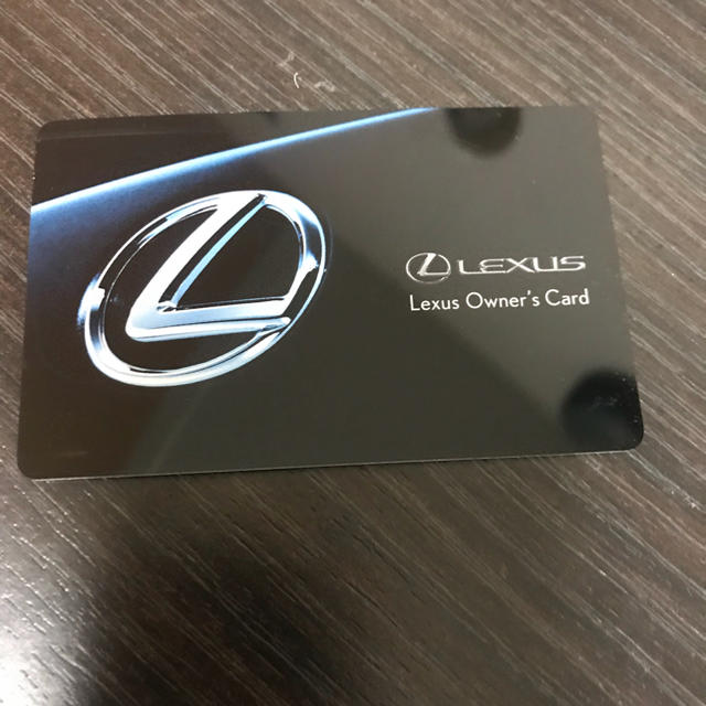 LEXUS レクサス オーナーズカード 非売品 ノベルティ