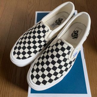 バンズボルト(VANS VAULT)のVANS VAULT OG Slip-on スリッポン チェッカーボード(スニーカー)