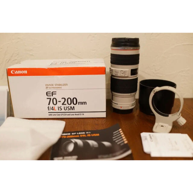芸能人愛用 EF CANON 中古 美品 専用 70-200mm USM IS L F4 レンズ(ズーム) 芸能人愛用 EF CANON 中古 美品 専用 70-200mm USM IS L F4 レンズ(ズーム)