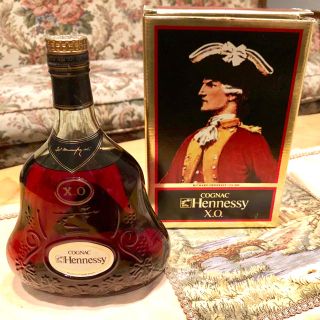 【新品未開栓】レア古酒 Hennessy ヘネシー xo 箱付き (ブランデー)