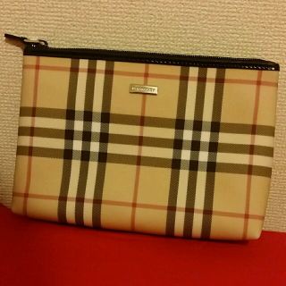 バーバリー(BURBERRY)のBURBERRY　定番チェック　ポーチ(ポーチ)