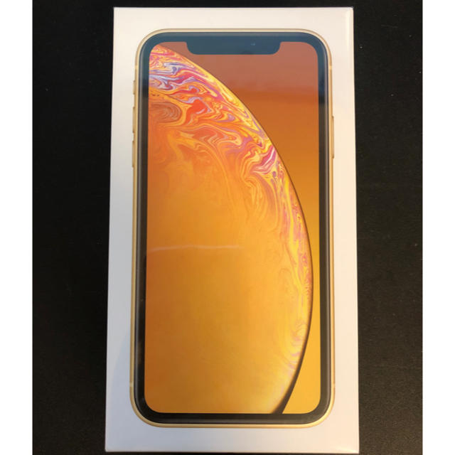 スマートフォン本体iPhone XR 128GB docomo 未開封新品 イエロー