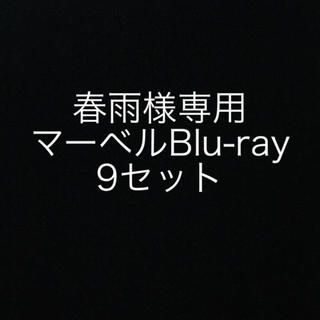マーベル(MARVEL)の春雨様専用出品 Blu-ray 9セット(外国映画)