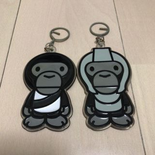 アベイシングエイプ(A BATHING APE)のAPE ベビーマイロキーホルダー(キーホルダー)