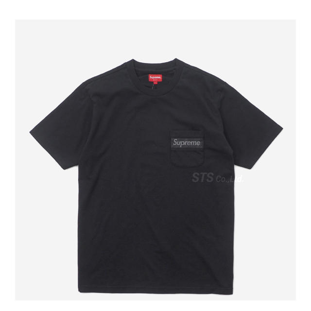 SUPREME      Mesh Stripe Pocket TeeTシャツ/カットソー(半袖/袖なし)