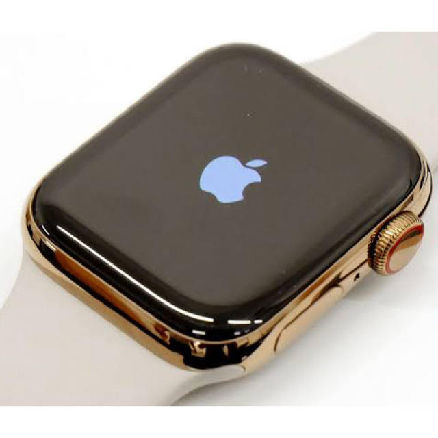 Apple Watch - Apple Watch 4(GPS+Cellular)44mmゴールドステンレスの 