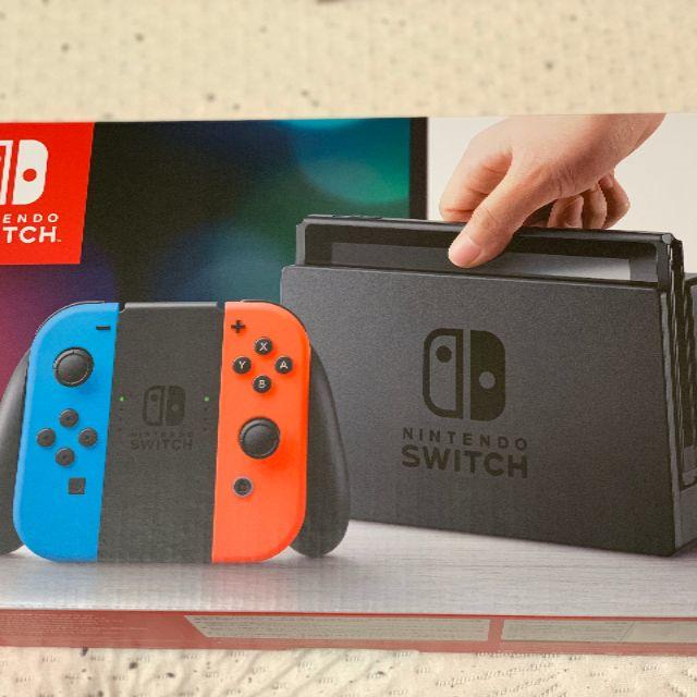 新品 Nintendo Switch ニンテンドースイッチ 本体 ネオンブルー