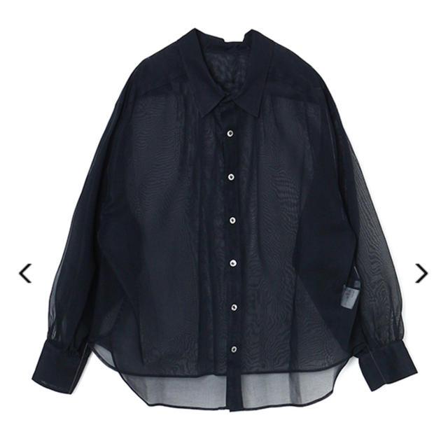 HYKE／COTTON VOILE SHIRTトップス