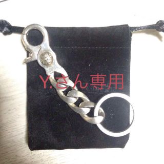 クロムハーツ(Chrome Hearts)のクロムハーツtype クロスキーチェーン silver925(キーケース)