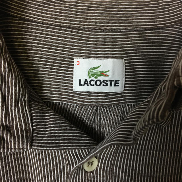 LACOSTE(ラコステ)のラコステ ポロシャツ ストライプ 半袖 メンズのトップス(ポロシャツ)の商品写真